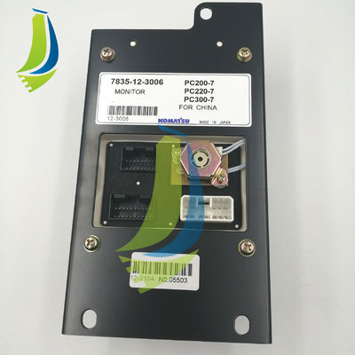 7835-12-3006 Monitor Display Panel For PC200-7 PC300-7 Excavator 7835123006