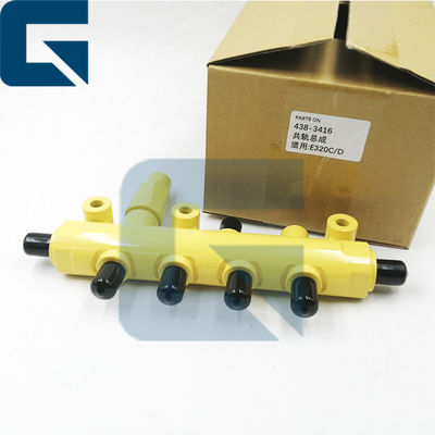 438-3416 Fuel Rail for C6.4 Engine Optimal Design and Functionality