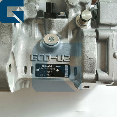094000-0383 0940000383 6156-71-1111 6156711111 Excavator PC450-7 Fuel Injection Pump