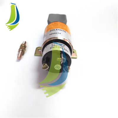 3864274 Stop Solenoid For R210-7 R210LC-7 Excavator High Quality Popular